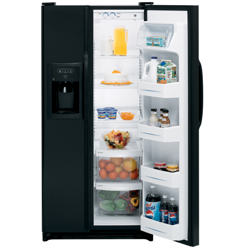 GE® 19.9 Cu. Ft. Capacity Side-By-Side Refrigerator with Dispenser