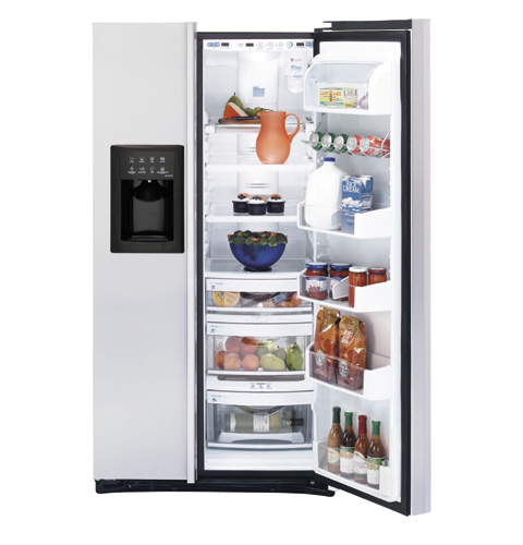GE Profile CustomStyle™ ENERGY STAR® 22.6 Cu. Ft. Side-By-Side Refrigerator