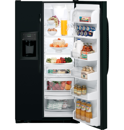 GE® 25.4 Cu. Ft. Side-By-Side Refrigerator with Dispenser