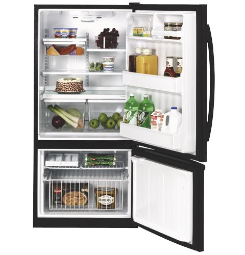 GE® 18.1 Cu. Ft. Bottom-Freezer Door Refrigerator