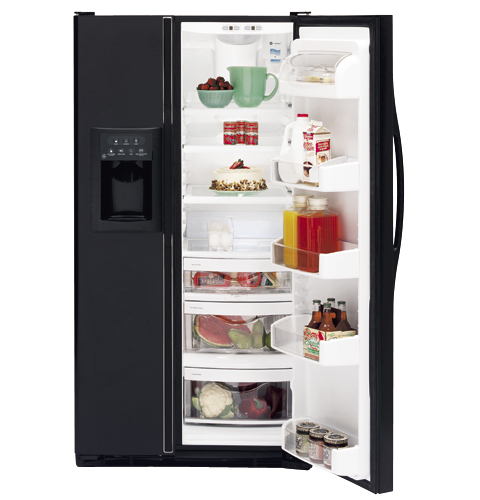 GE® 25.4 Cu. Ft. Side-By-Side Refrigerator with Dispenser