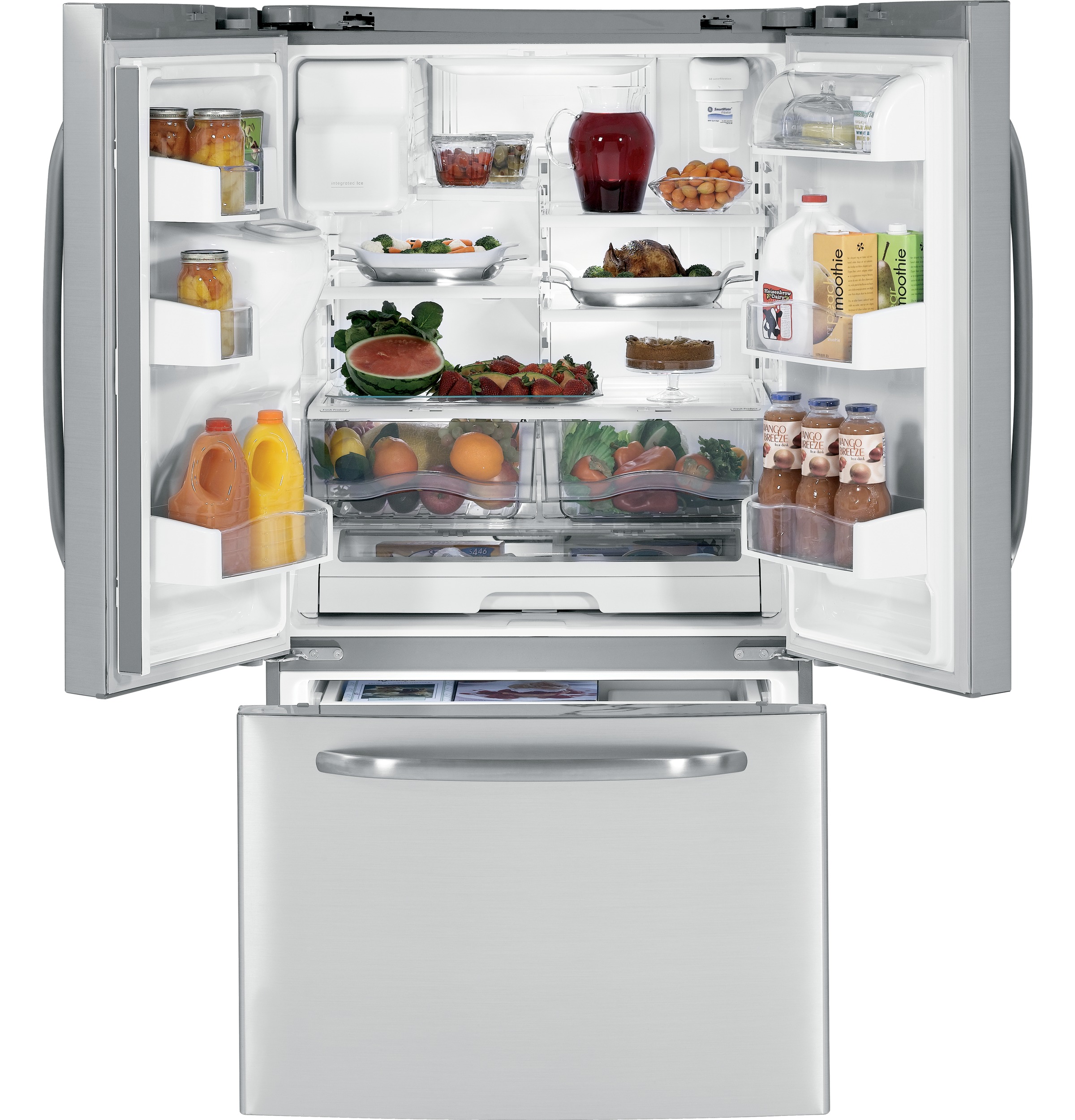 GE® ENERGY STAR® 25.9 Cu. Ft. French-Door Refrigerator with Icemaker