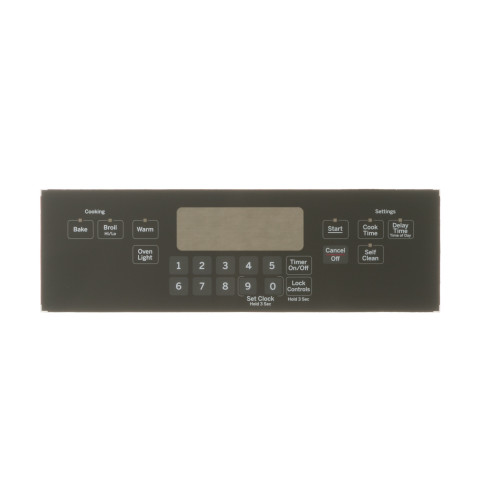 RANGE CONTROL PANEL - BLACK