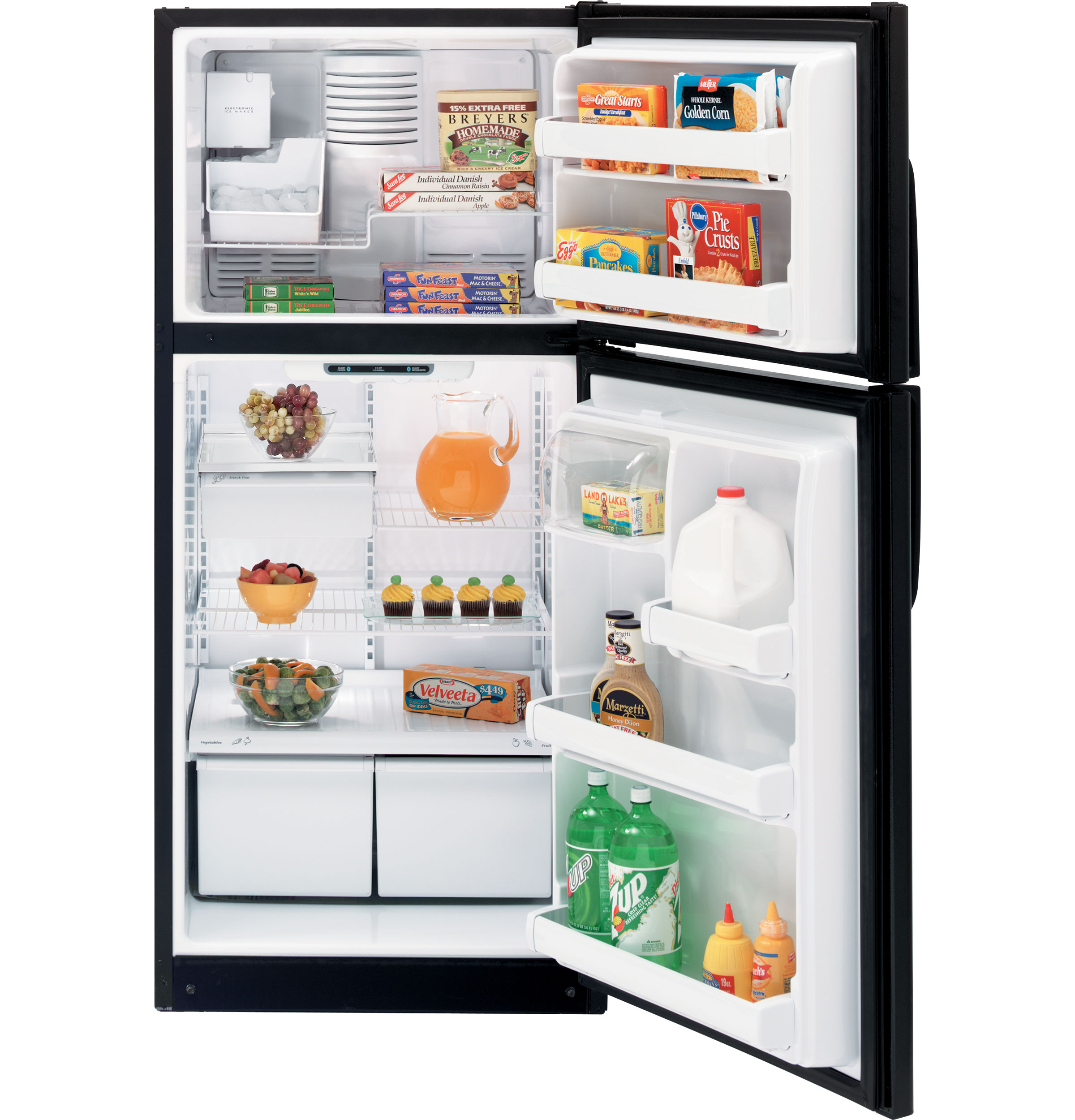 GE® ENERGY STAR® 18.0 Cu. Ft. Top-Freezer Refrigerator