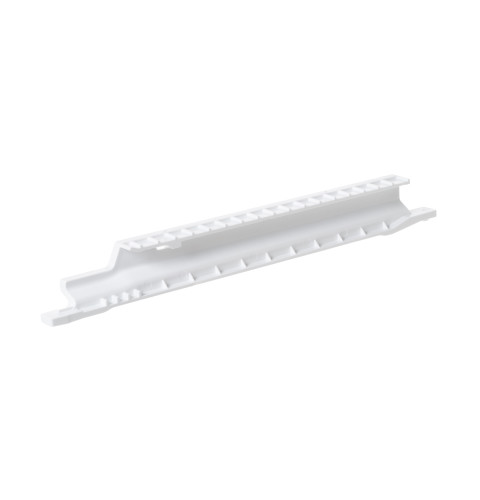 Refrigerator snack pan rail - right