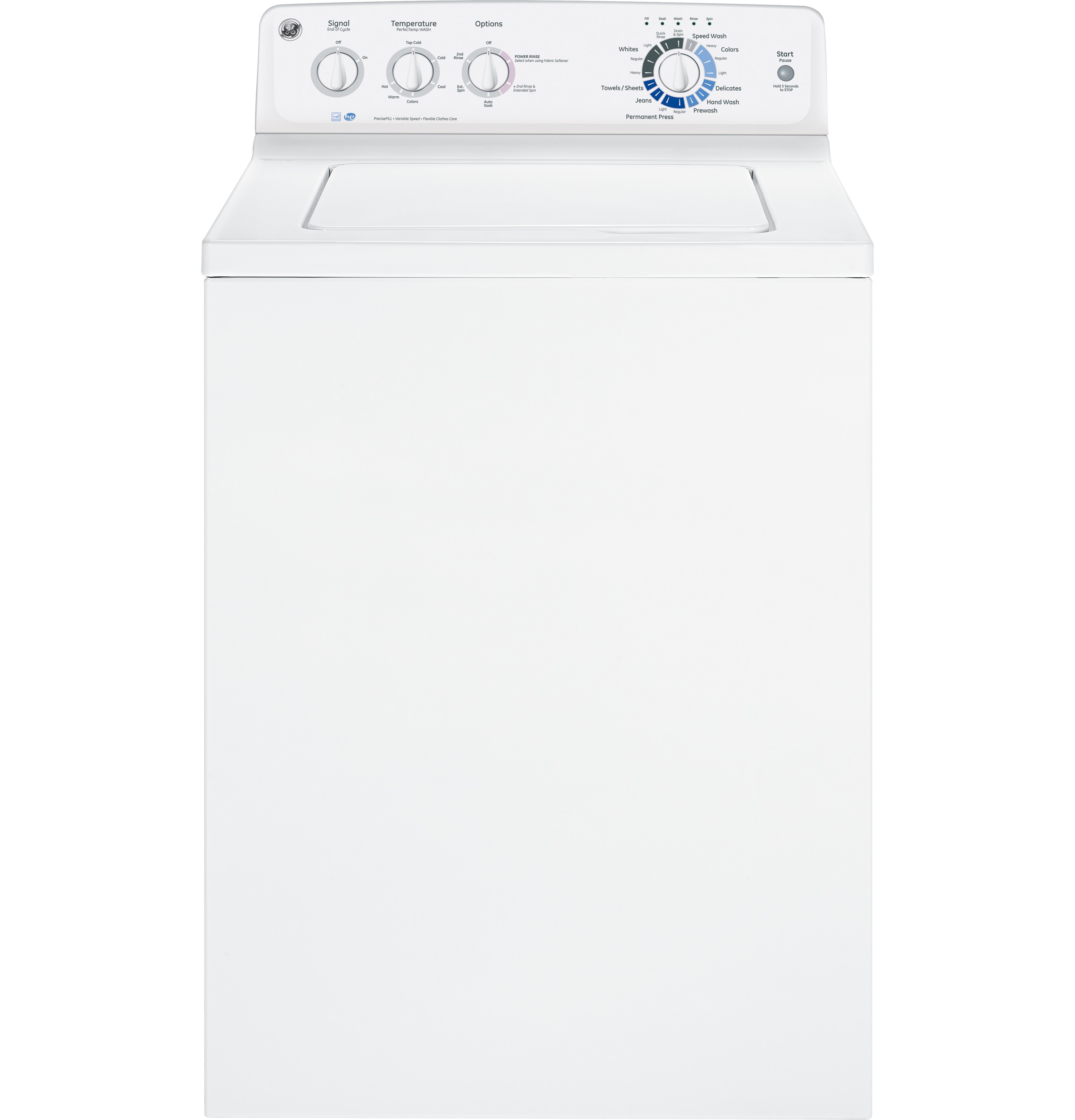 GE® 4.0 DOE  cu. ft. stainless steel capacity washer