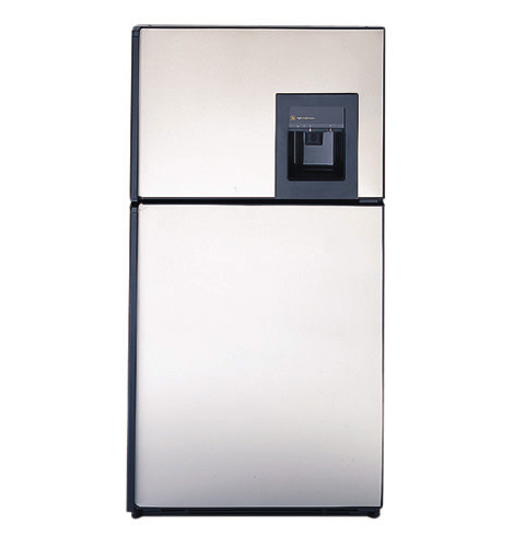 22 Cu. Ft. Counter-Depth Top Freezer with Dispenser Panel & Trim Kit - Stainless