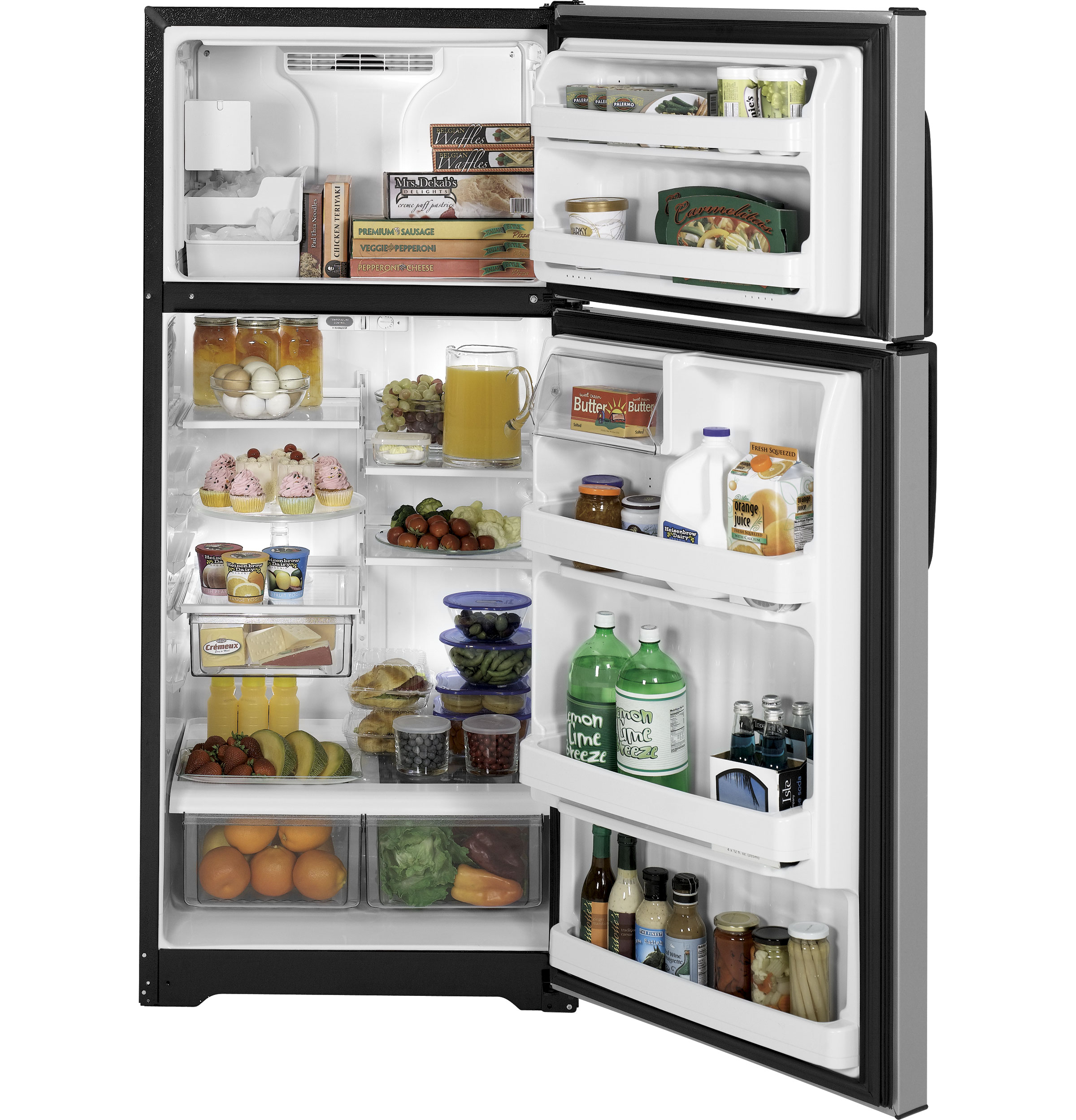 GE® ENERGY STAR® 18.1 Cu. Ft. Top-Freezer Refrigerator