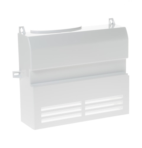 Refrigerator evaporator cover assembly