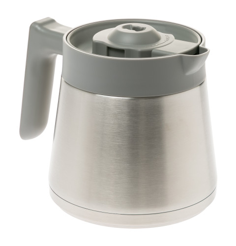 VACUUM CARAFE WITH LID - BRUSHED STAINLESS