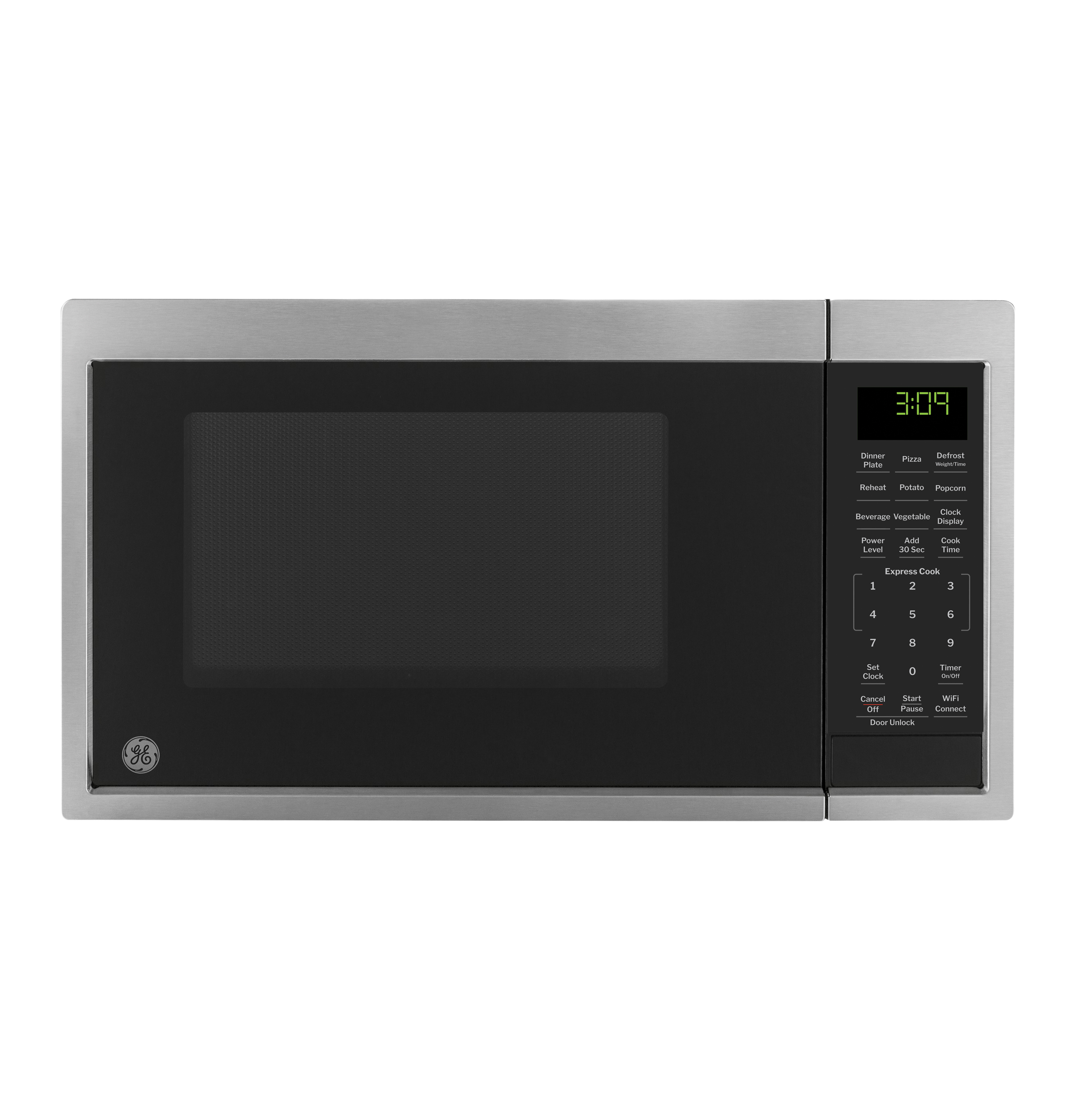 GE GE® 0.9 Cu. Ft. Capacity Smart Countertop Microwave Oven with Scan-To-Cook Technology