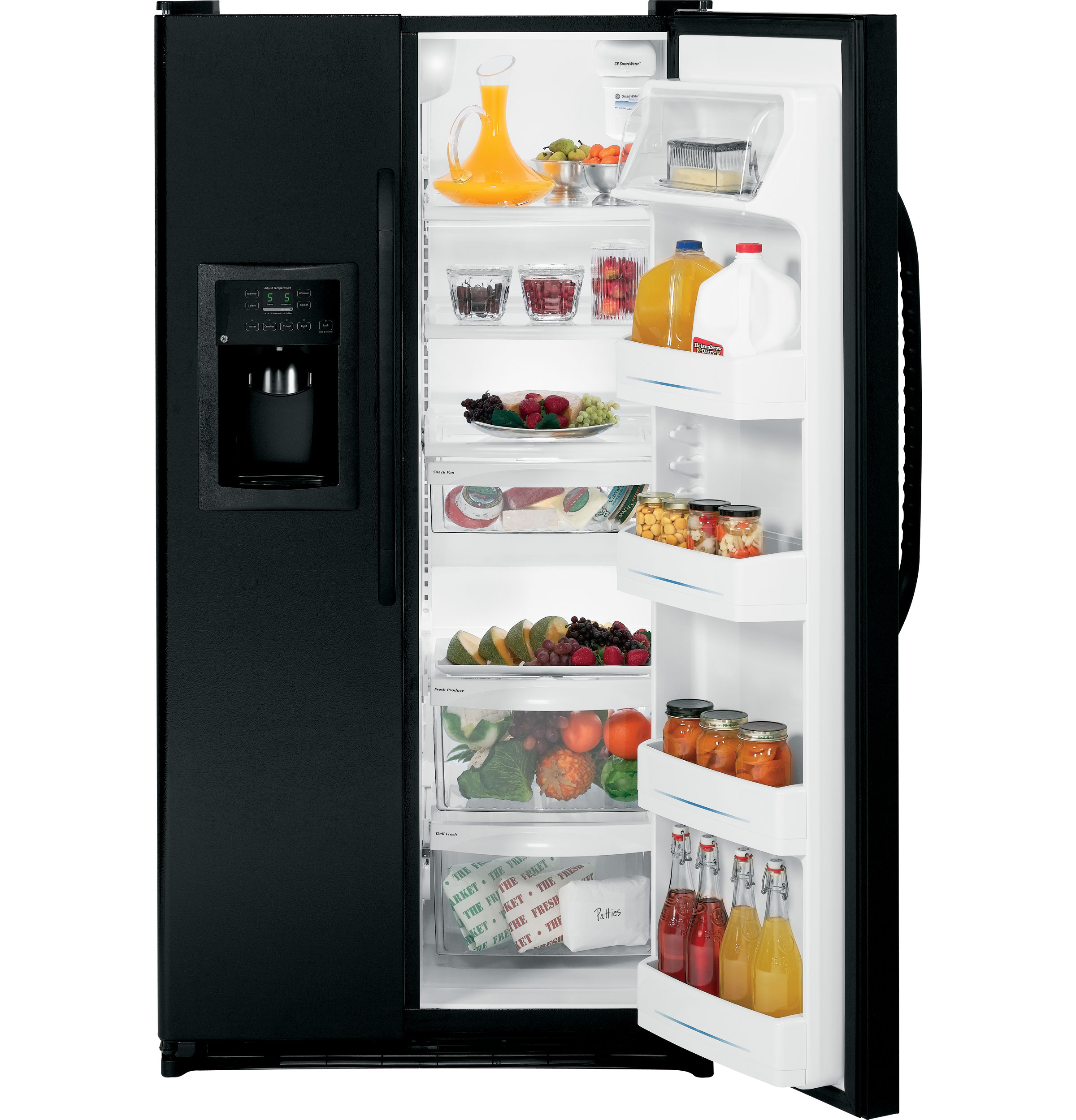 GE® ENERGY STAR® 25.3 Cu. Ft. Side-By-Side Refrigerator with Dispenser