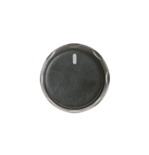 Range Black Control Knob with Clip