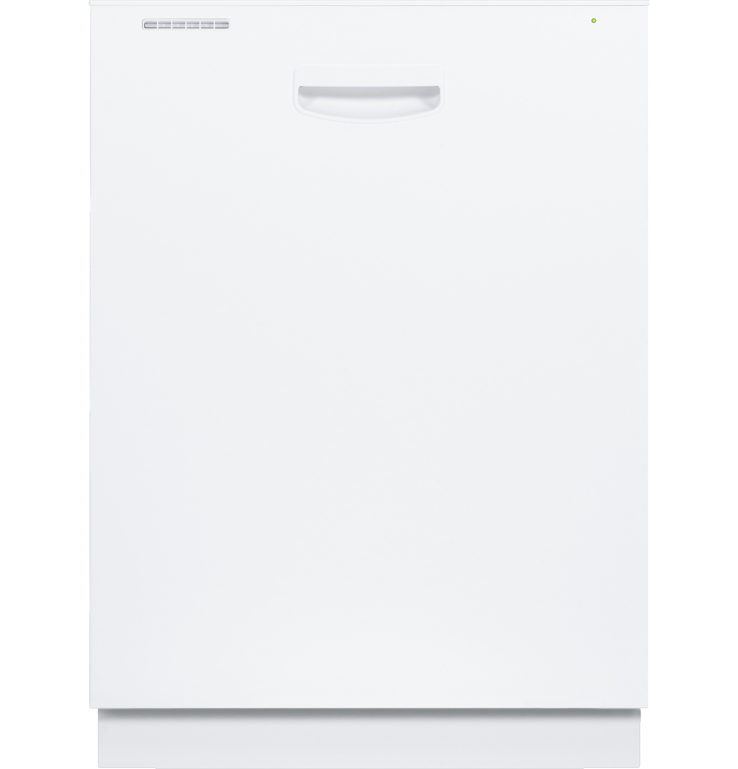 GE® Stainless Interior Dishwasher with Hidden Controls and Recessed Handle