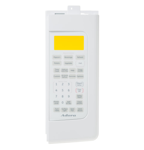 MICROWAVE CONTROL PANEL - WHITE