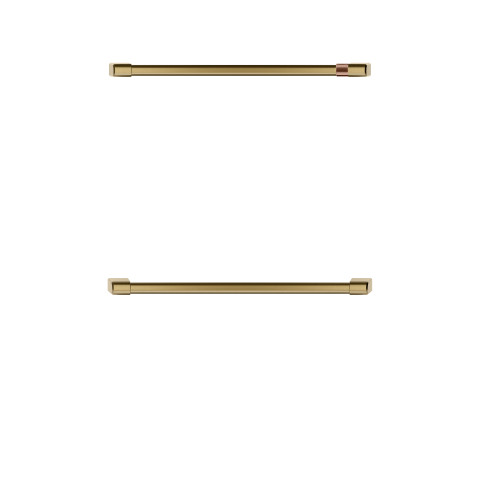 CAFÉ™ Handle Kit -  Wall Oven Brushed Brass