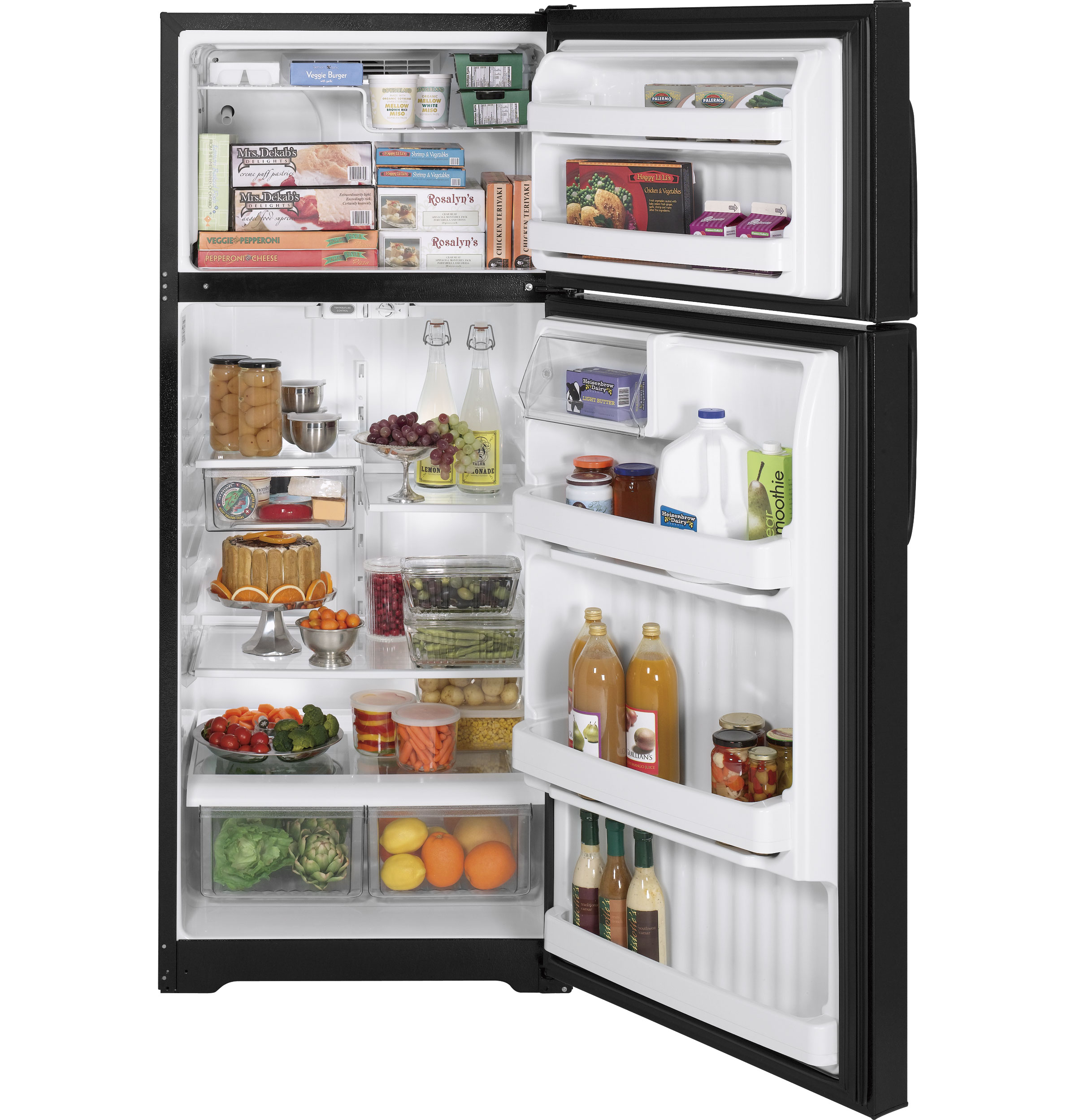 GE® ENERGY STAR® 18.1 Cu. Ft. Top-Freezer Refrigerator