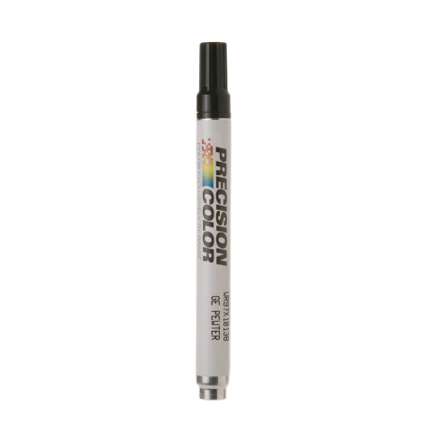 Refrigerator light gray touch-up paint pen for fine scratches in cabinet