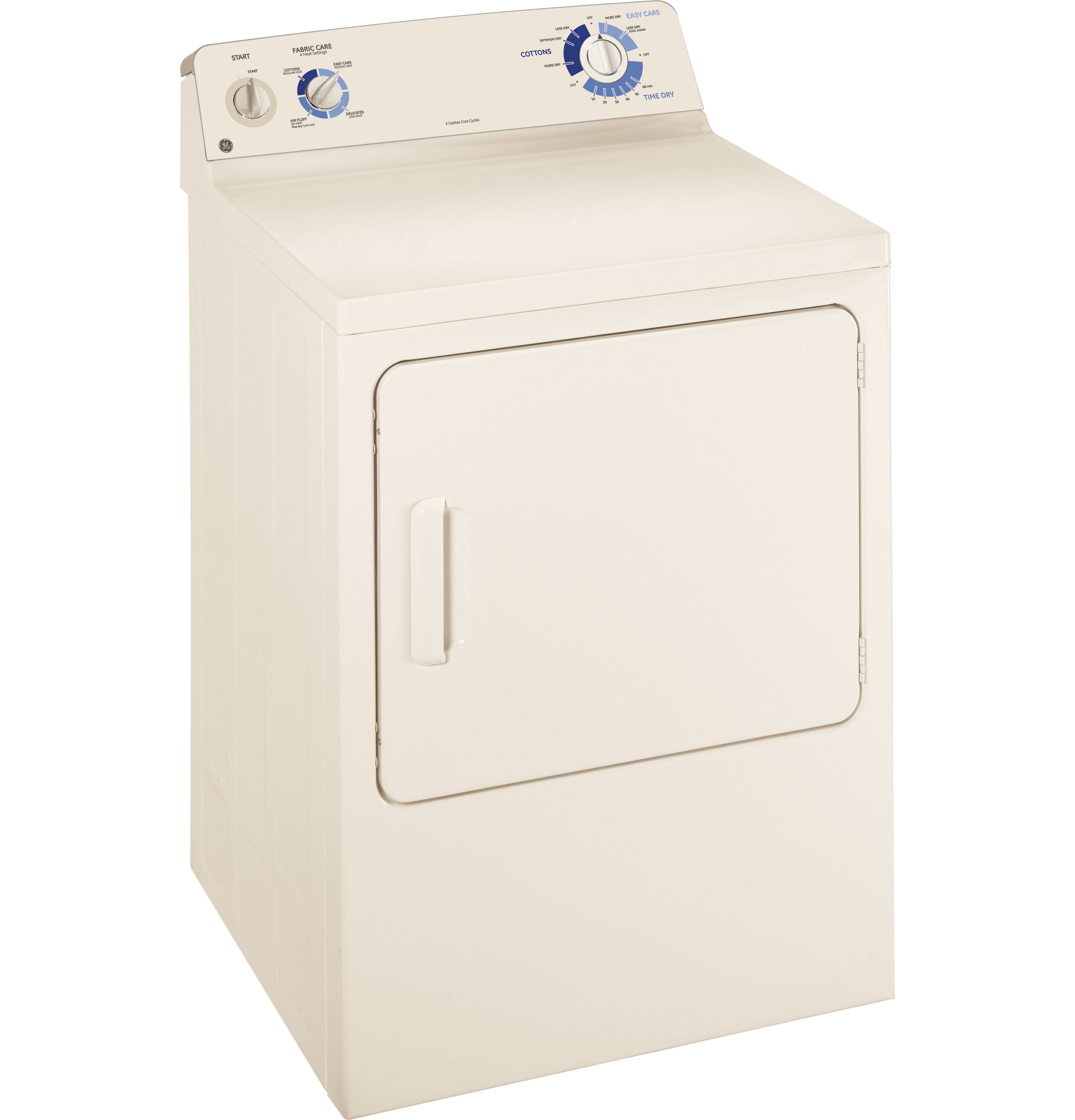 GE® 6.0 cu. ft. capacity Dura Drum electric dryer