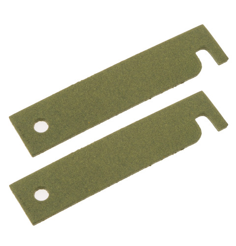 DRYER FRONT BEARING DRUM SLIDE GREEN W/SNAP 2-PACK