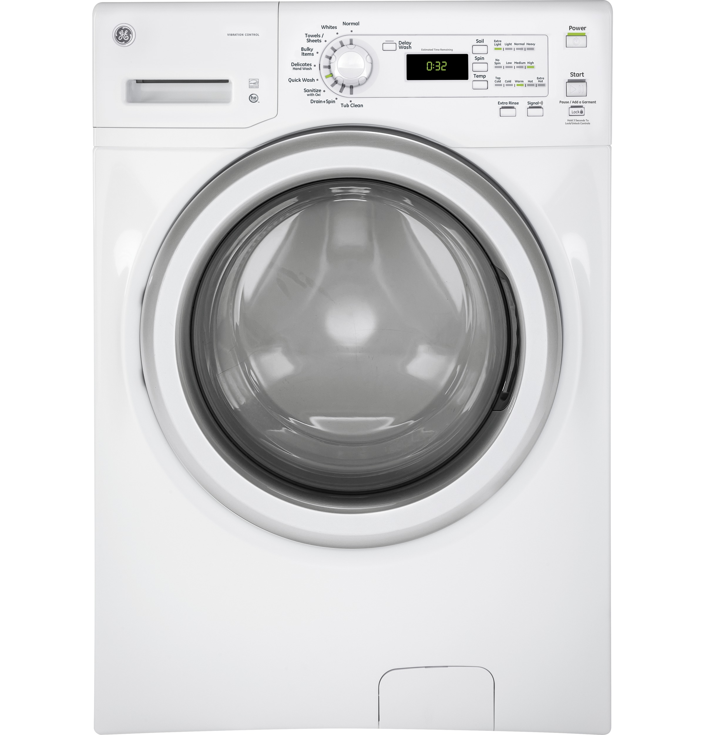 GE® ENERGY STAR® 4.1 Cu. Ft. Capacity Frontload Washer