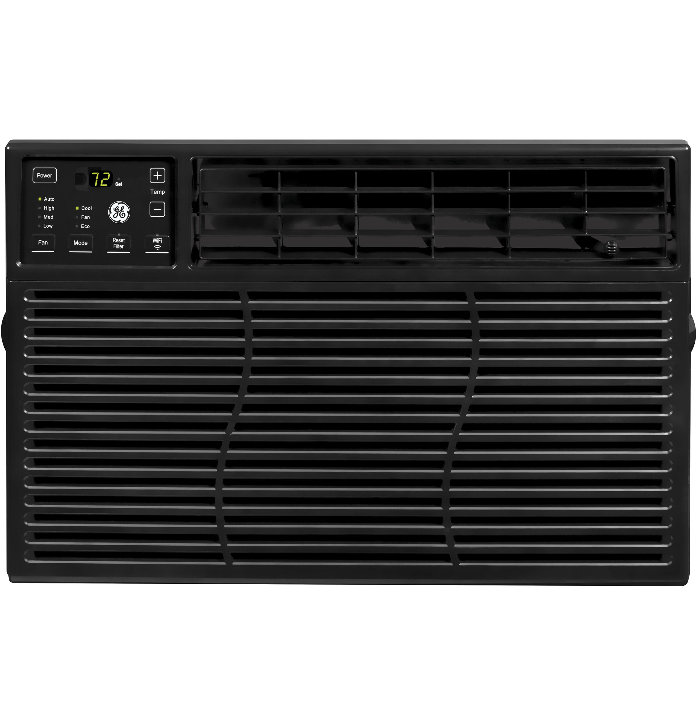 GE® ENERGY STAR® 8,000 BTU Electronic Window Air Conditioner for Medium Rooms up to 350 sq. ft., Black