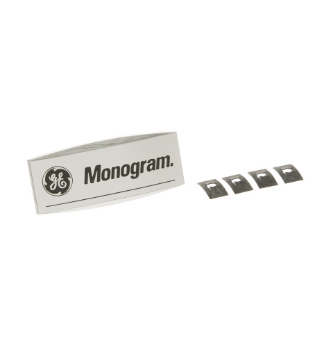 MONOGRAM BADGE - SMALL WITH CLIPS
