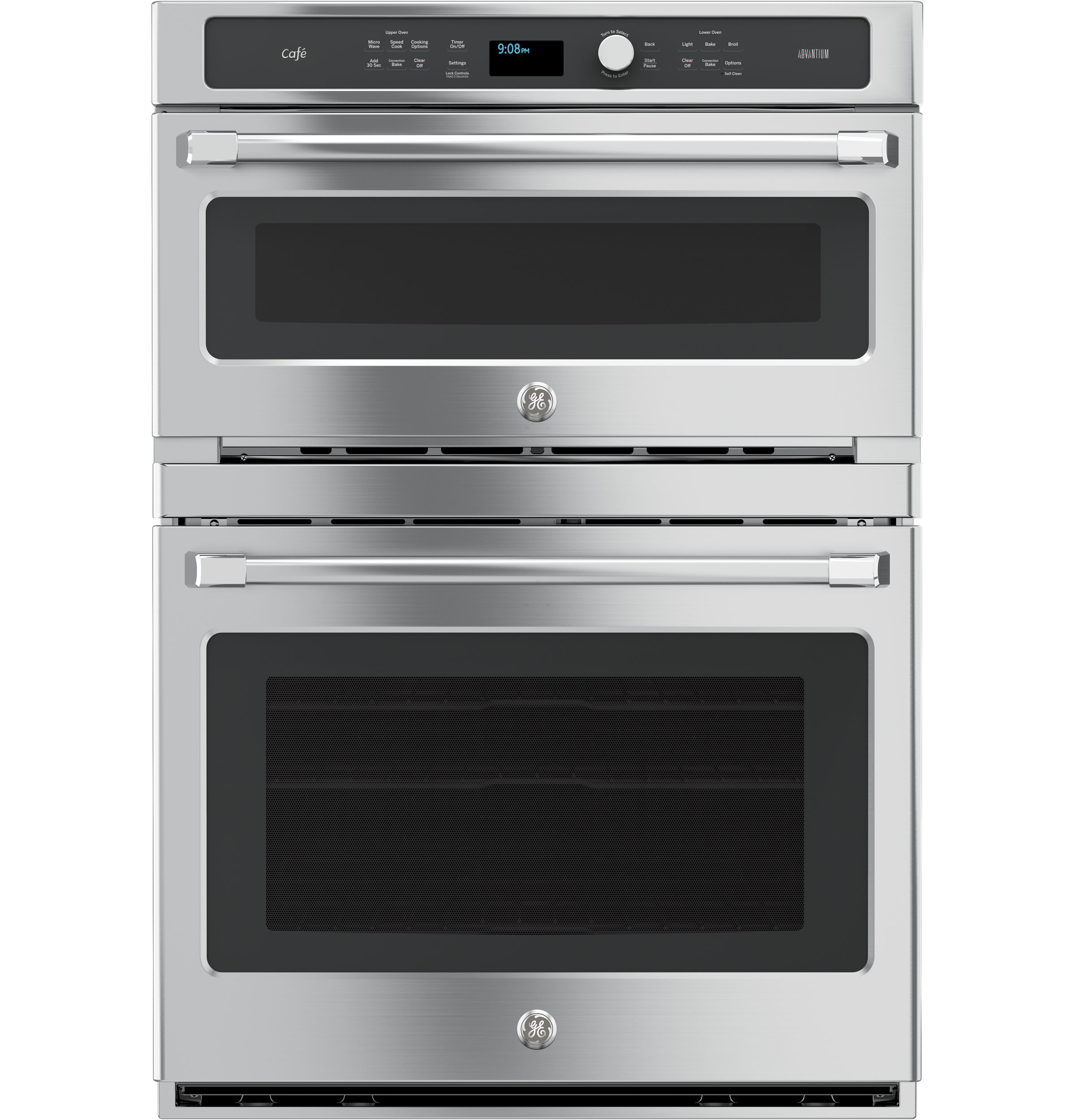 GE Café™ Series 30 in. Combination Double Wall Oven with Convection and Advantium® Technology