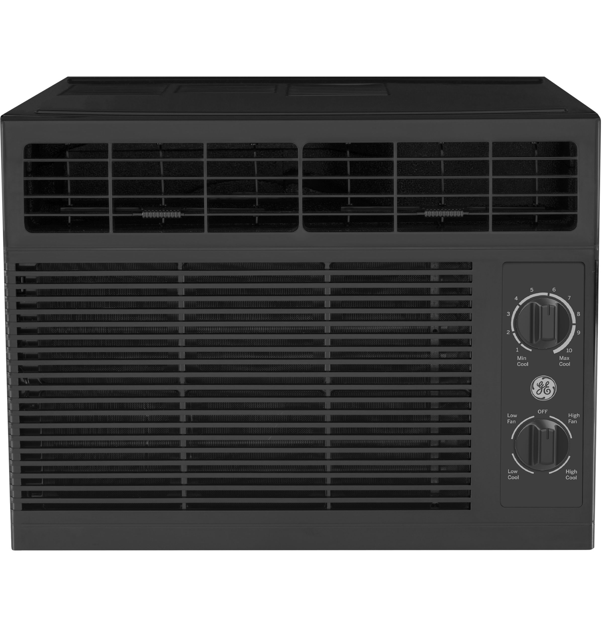 GE® 5,000 BTU Mechanical Window Air Conditioner for Small Rooms up to 150 sq ft., Black