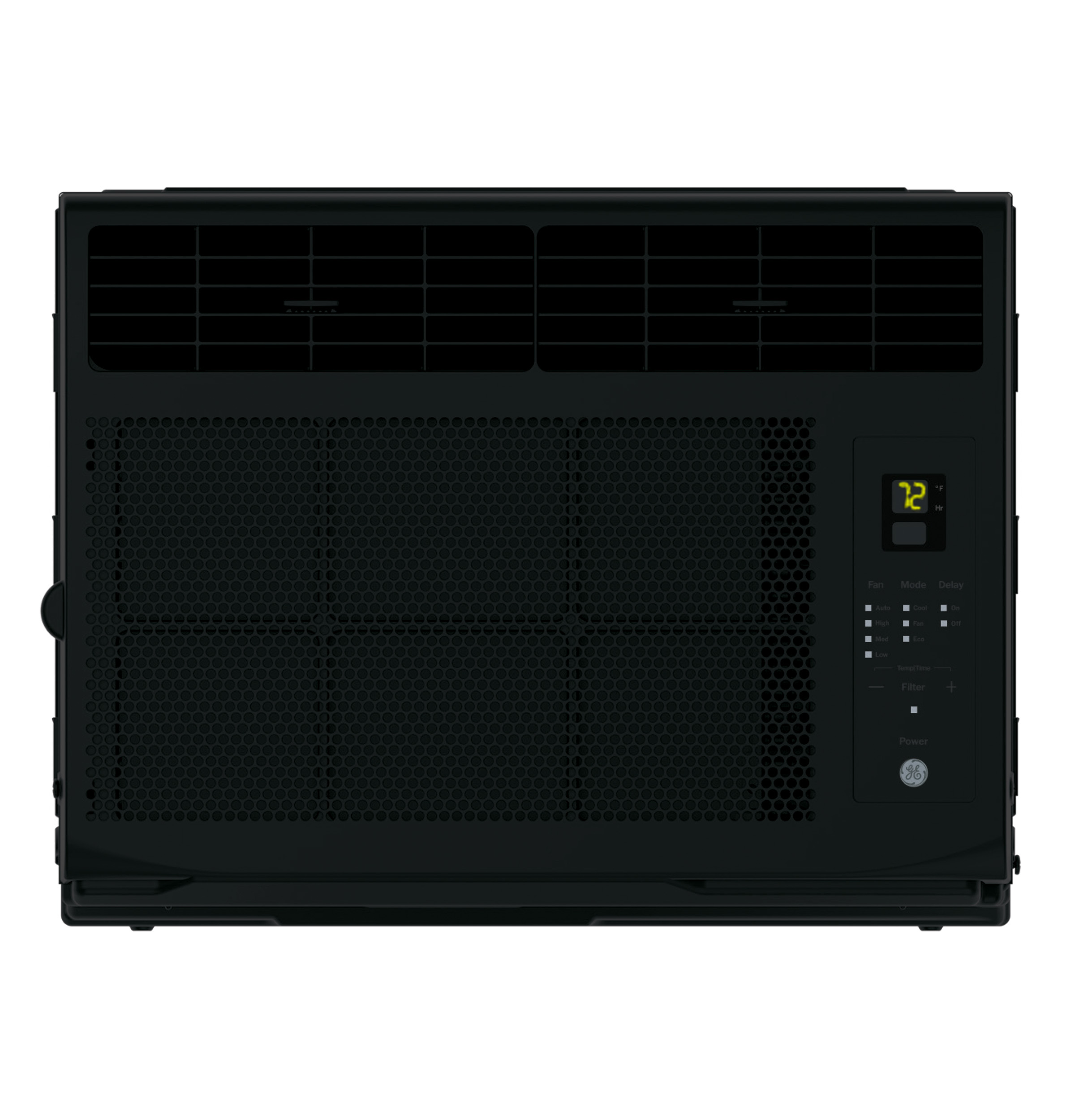 GE® 6,000 BTU Electronic Window Air Conditioner for Small Rooms up to 250 sq ft., Black