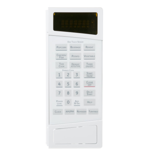 MICROWAVE CONTROL PANEL - WHITE