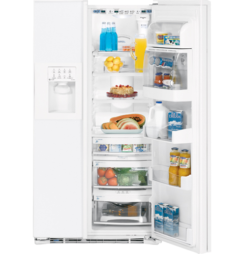 GE Profile™ ENERGY STAR® 22.6 Cu. Ft. Side-By-Side Refrigerator with Dispenser
