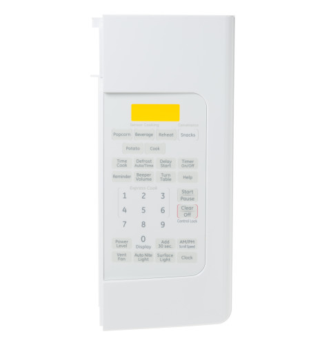 MICROWAVE CONTROL PANEL - WHITE