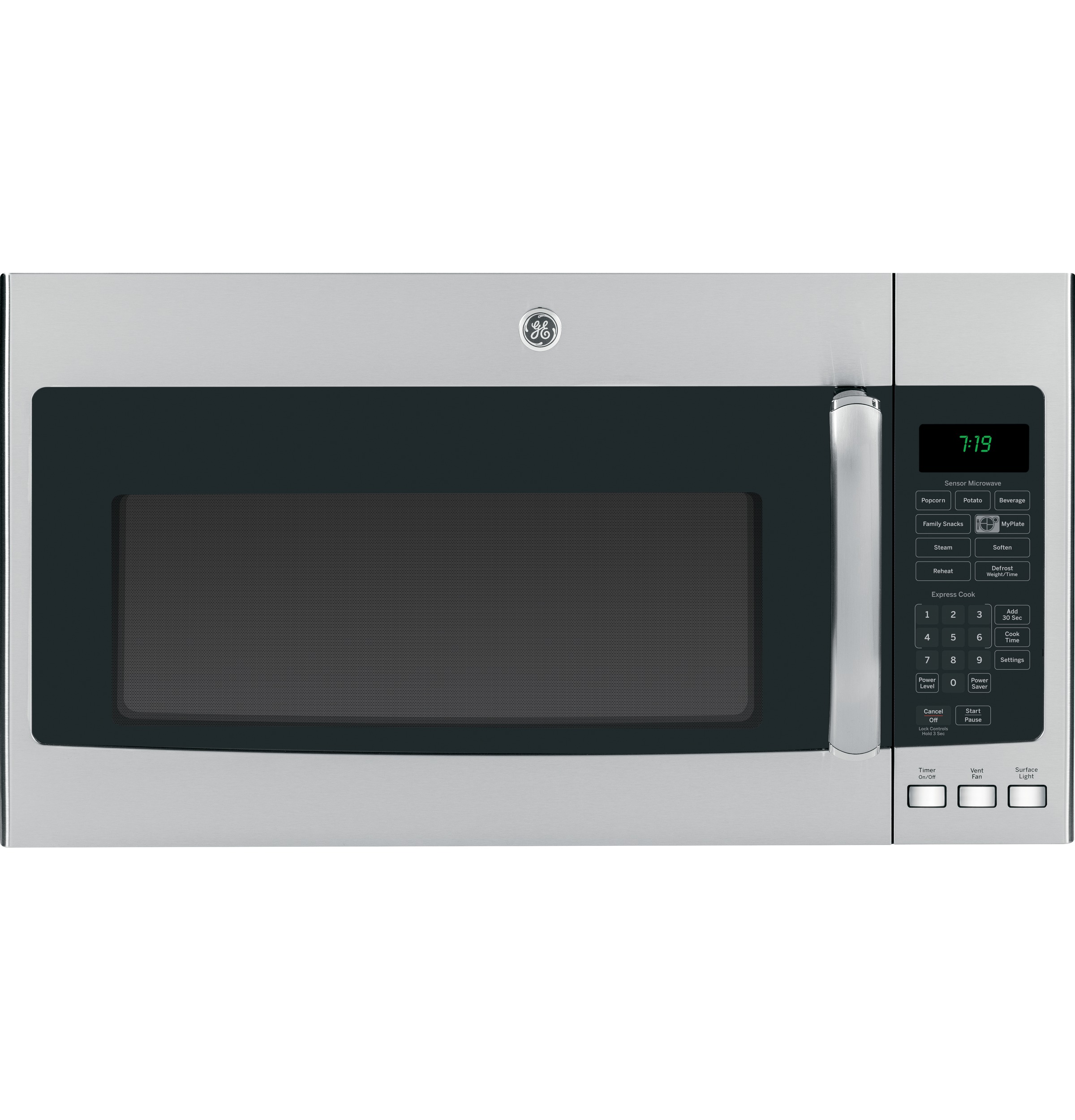 GE® Series 1.9 Cu. Ft. Over-the-Range Sensor Microwave Oven