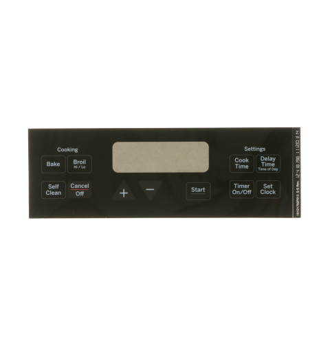 RANGE CLOCK PLATE - BLACK