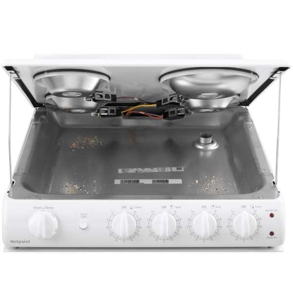 Lift-up cooktop