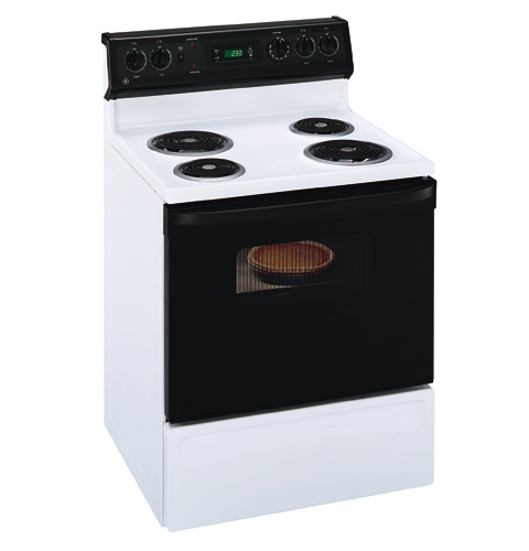 GE® 5.0 Cu. Ft. Free-Standing QuickClean™ Electric Range
