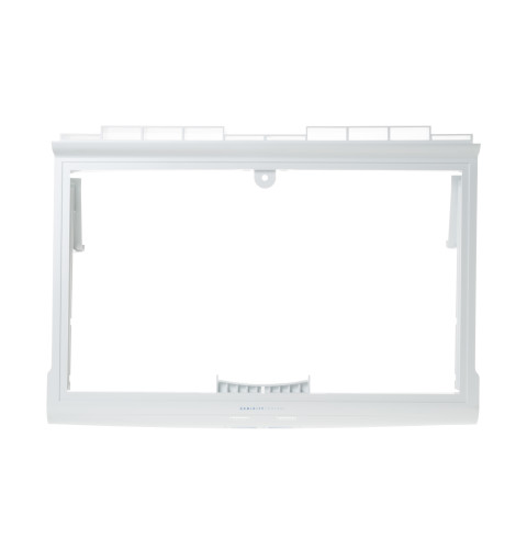 Refrigerator full width bin support