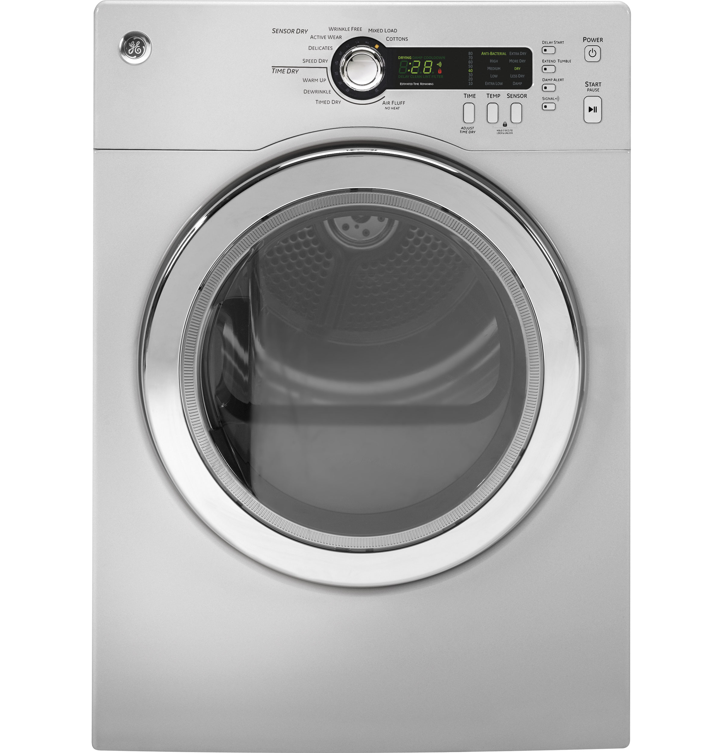 GE®  4.0 Cu.Ft. Capacity Electric Dryer