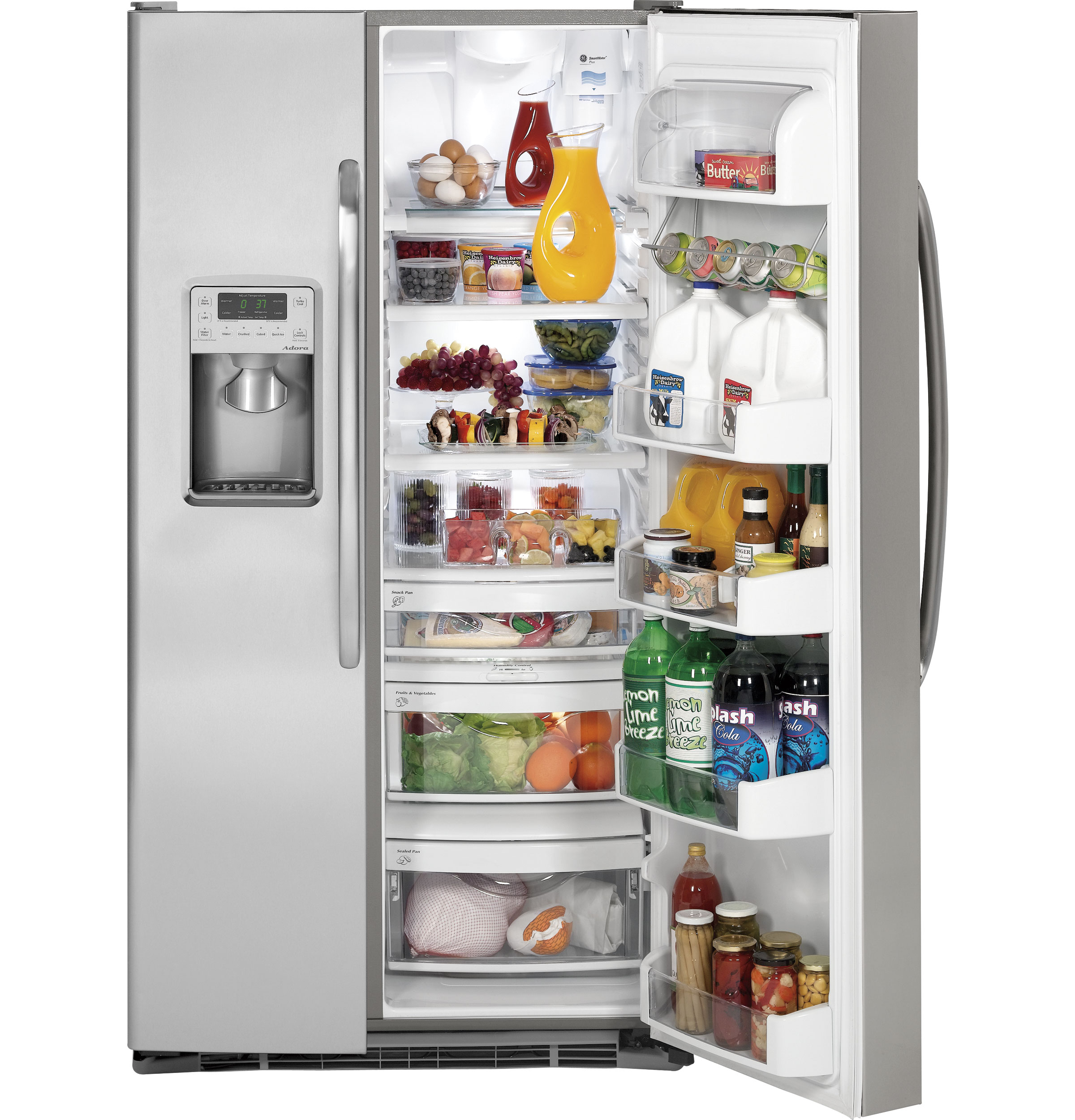 Adora series by GE® ENERGY STAR® 29.1 Cu. Ft. Side-by-Side Refrigerator