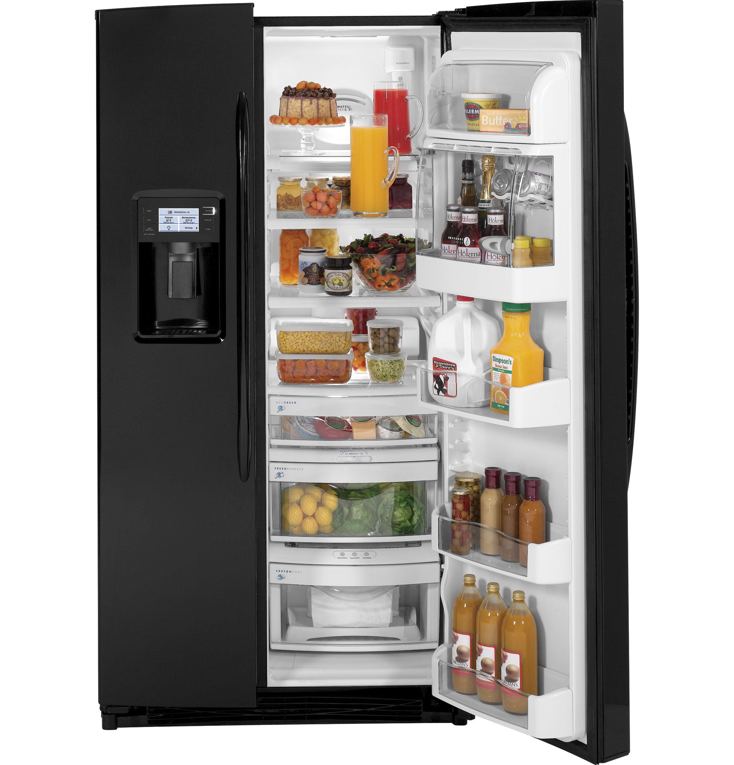 GE Profile™ ENERGY STAR® 25.6 Cu. Ft. Side-by-Side Refrigerator