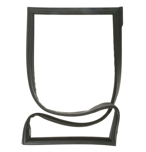 Refrigerator black fresh food door gasket