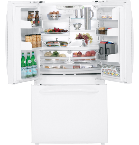 GE Profile™ ENERGY STAR® 20.9 Cu. Ft. Counter-Depth French-Door Refrigerator with Icemaker