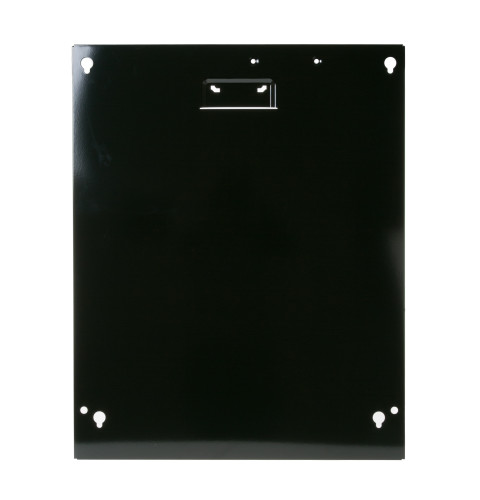 Dishwasher trim panel finished door