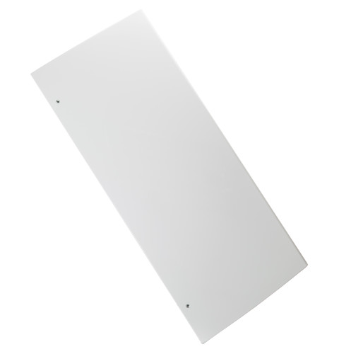 Refrigerator non dispenser service door- left (white)