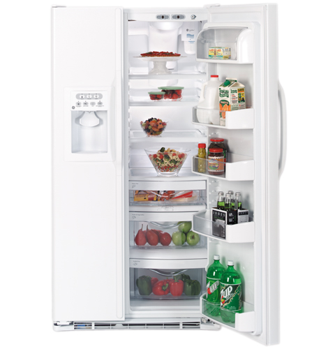 GE ENERGY STAR® 25.4 Cu. Ft. Side-by-Side Refrigerator