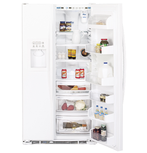 GE Profile Arctica CustomStyle™ Side-By-Side Refrigerator