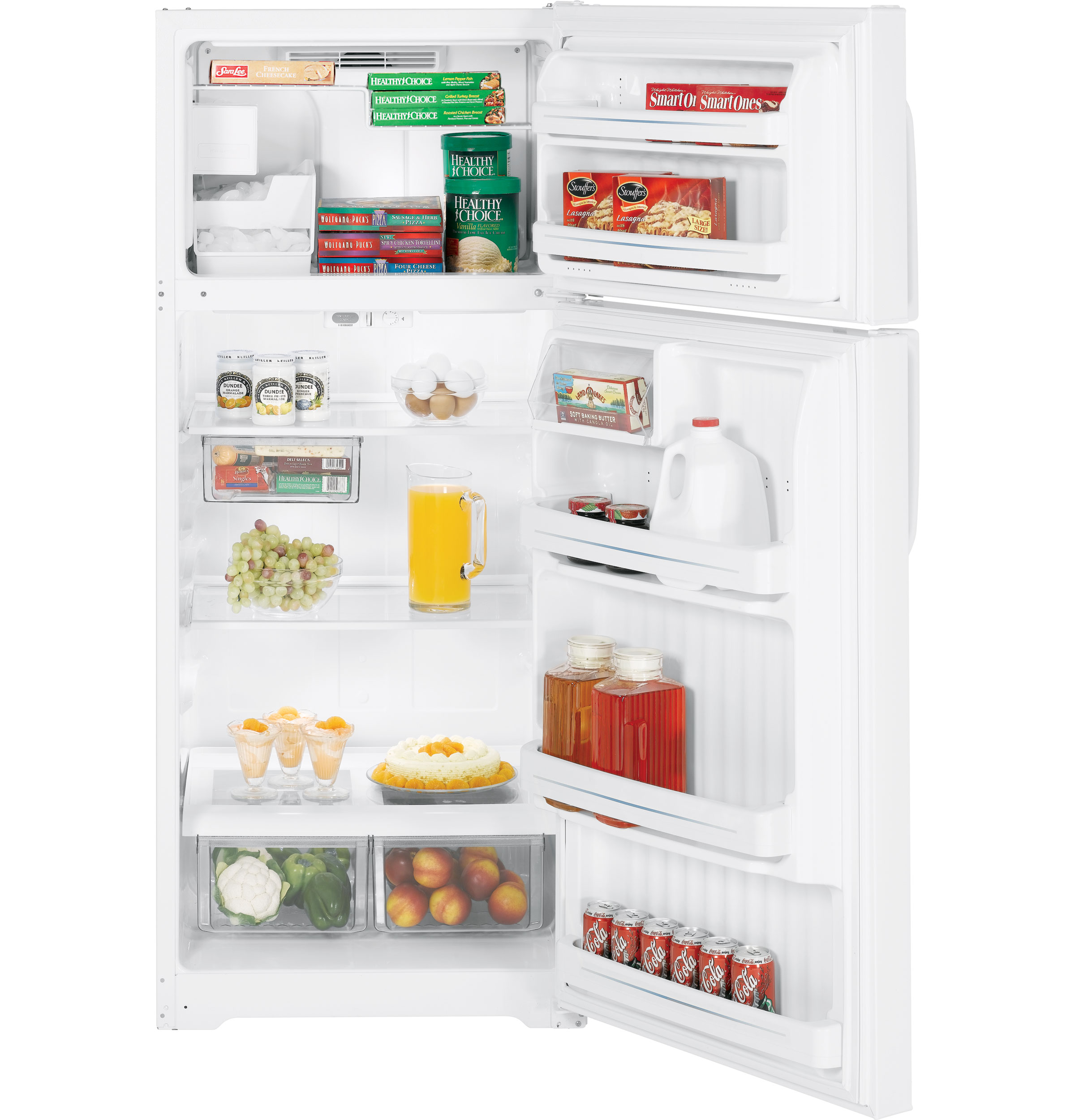GE® 18.2 Cu. Ft. Top-Freezer Refrigerator