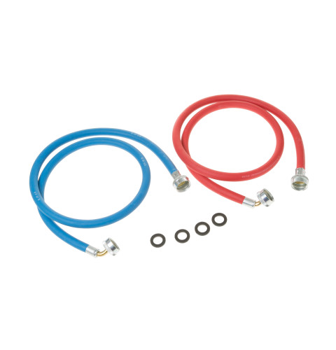 UNIVERSAL WASHING MACHINE HOSES WITH 90° ADAPTER