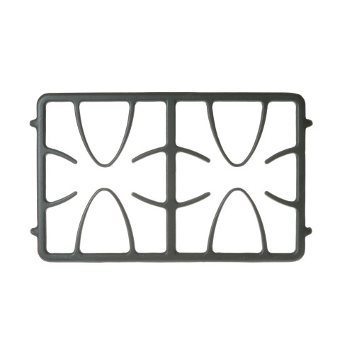Gas Range Double Burner Grate Black